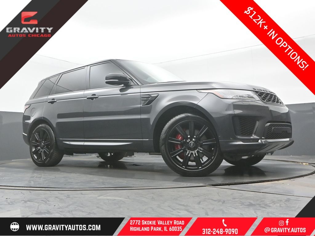 Carpathian Gray Premium Metallic 2020 Land Rover Range Rover Sport P525 HSE Dynamic 4WD SUV / Crossover All-Wheel Drive 8-Speed Automatic