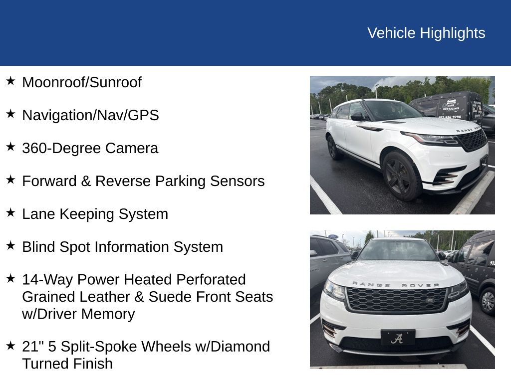 2020 Land Rover Range Rover Velar P250 R-Dynamic S
