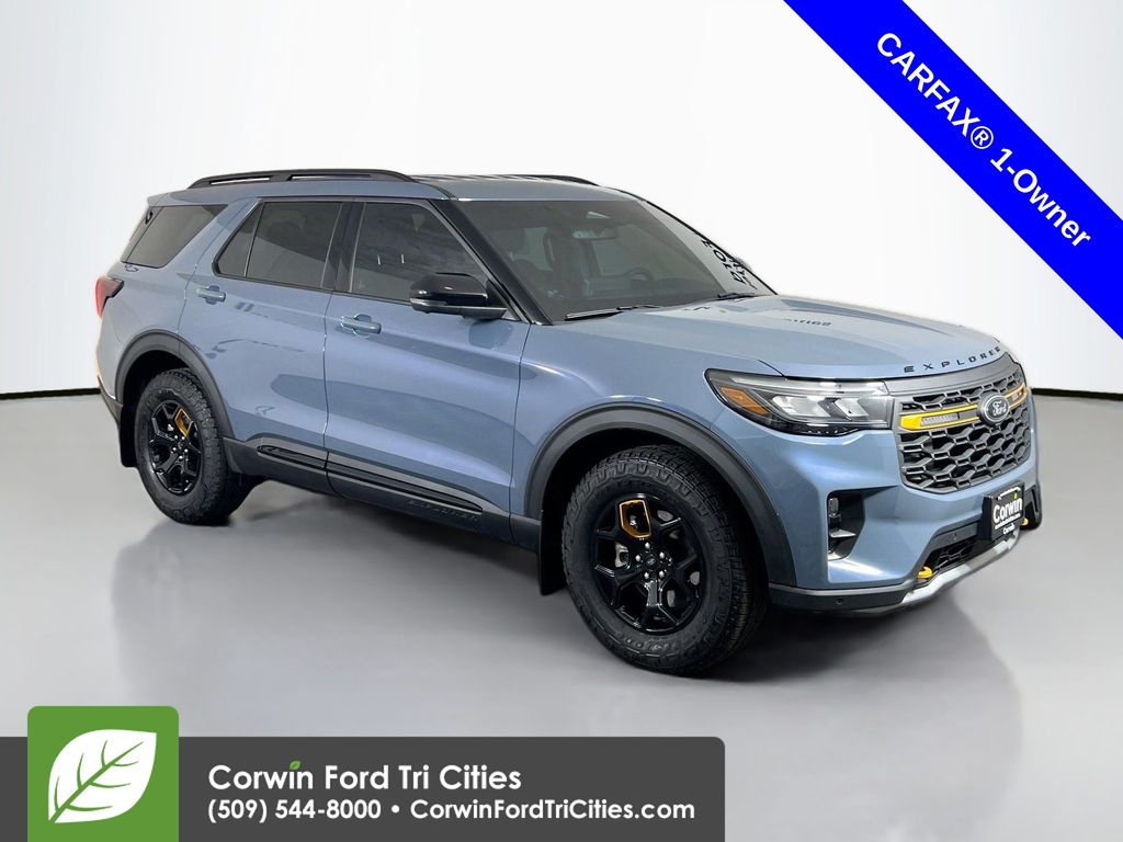Vapor Blue 2026 Ford Explorer Tremor AWD SUV / Crossover All-Wheel Drive Automatic
