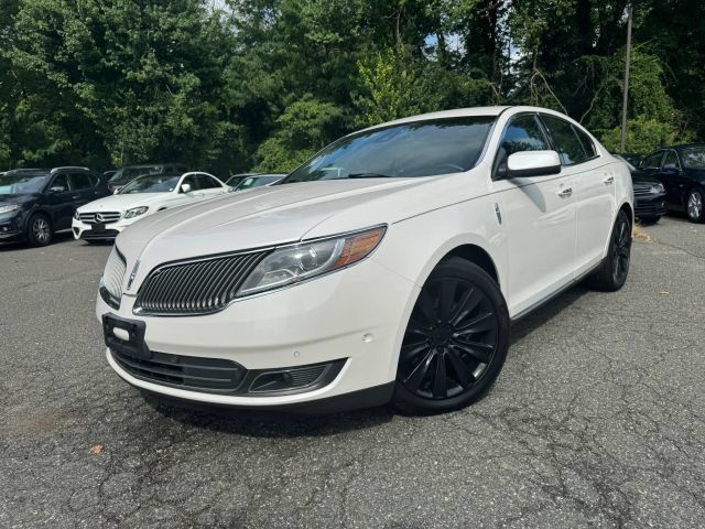 White Platinum Clearcoat Metallic 2013 Lincoln MKS Sedan All-Wheel Drive 6-Speed Automatic