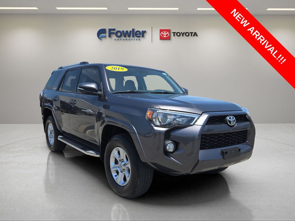 Magnetic Gray Metallic 2019 Toyota 4Runner SUV / Crossover Four-Wheel Drive 5-Speed Automatic Overdrive
