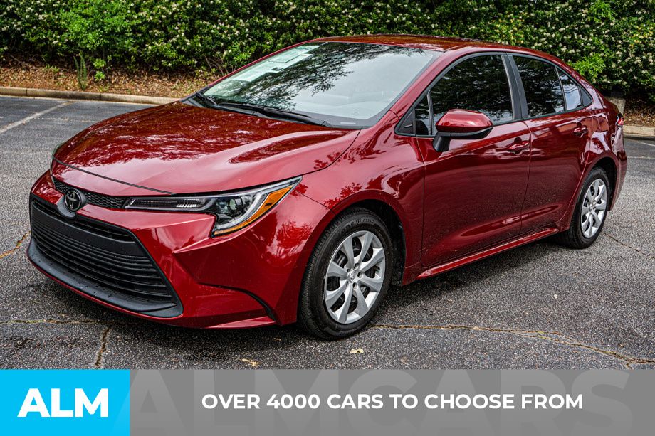Used 2024 Red Toyota LE image 3
