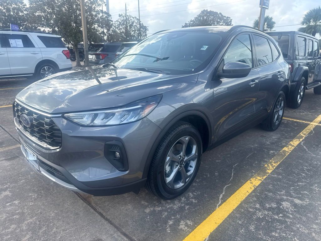 Gray Metallic 2025 Ford Escape SUV / Crossover All-Wheel Drive 8-Speed Automatic