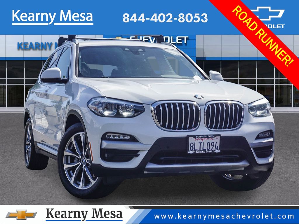 Alpine White 2019 BMW X3 SUV / Crossover Rear-Wheel Drive 8-Speed Automatic