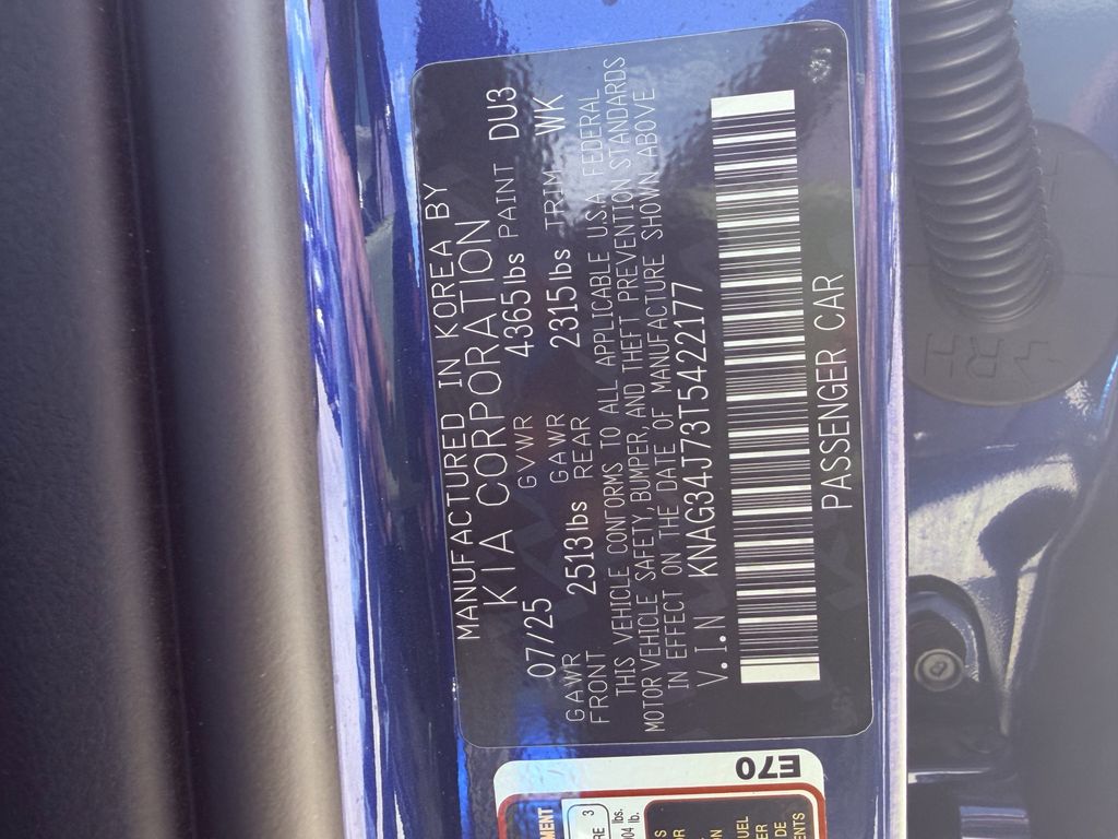 new 2026 Kia K5 car, priced at $32,245