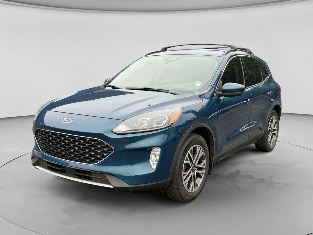 Green Metallic 2020 Ford Escape SUV / Crossover All-Wheel Drive 8-Speed Automatic