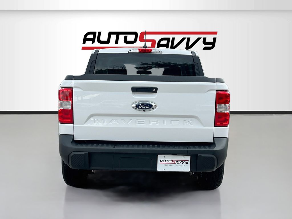 2023 Ford Maverick XLT White at AutoSavvy Houston Southwest