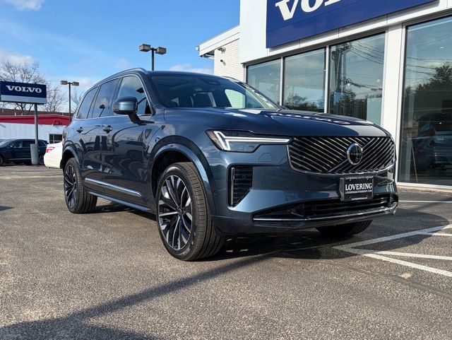 Blue 2025 Volvo XC90 B6 Plus Bright Theme 7-Passenger AWD SUV / Crossover All-Wheel Drive Automatic