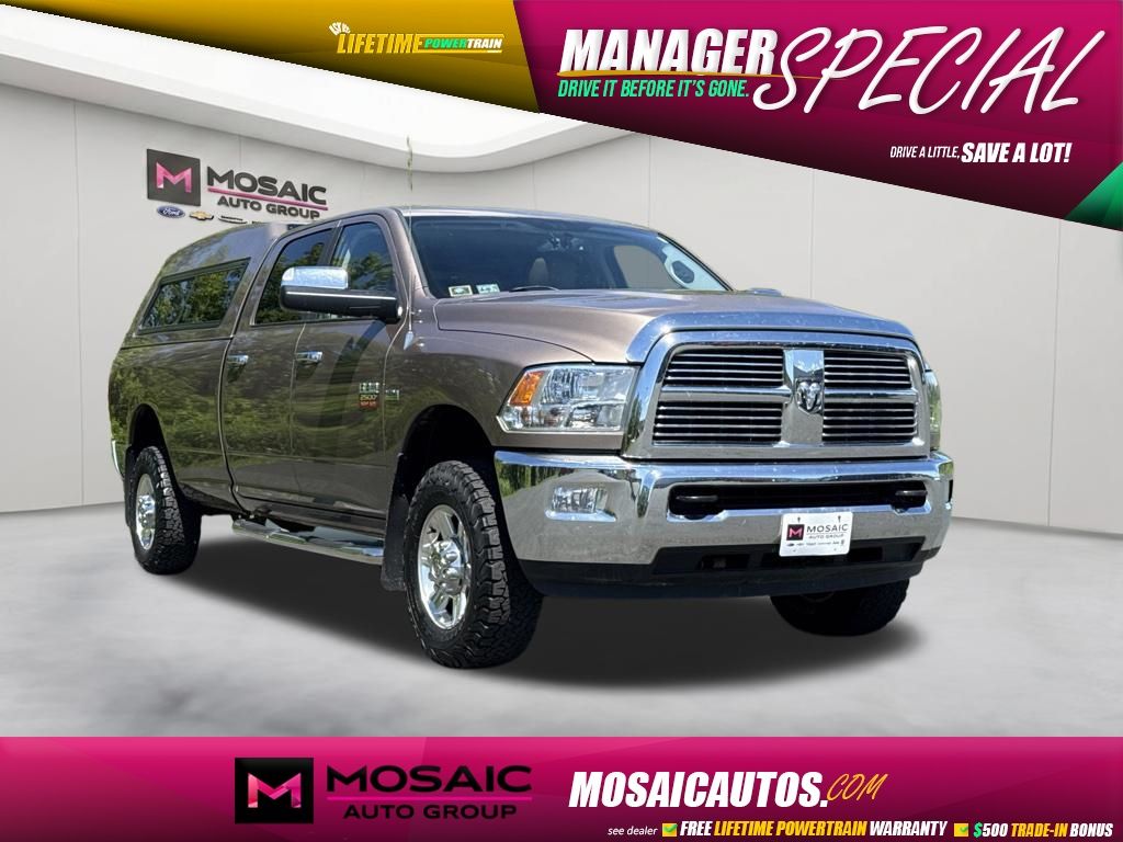 Brown (Austin Tan Pearlcoat/Light Graystone Pearlcoat) 2010 Dodge RAM 2500 Pickup Truck Four-Wheel Drive 5-Speed Automatic