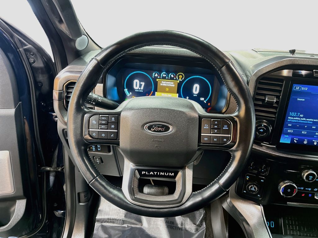 Used 2023 Blue Metallic Ford Platinum image 11
