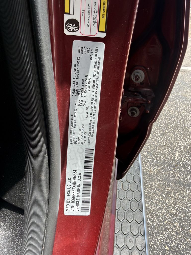 2021 Ram 1500 Big Horn/Lone Star Red at Victoria Chrysler Dodge Jeep Ram