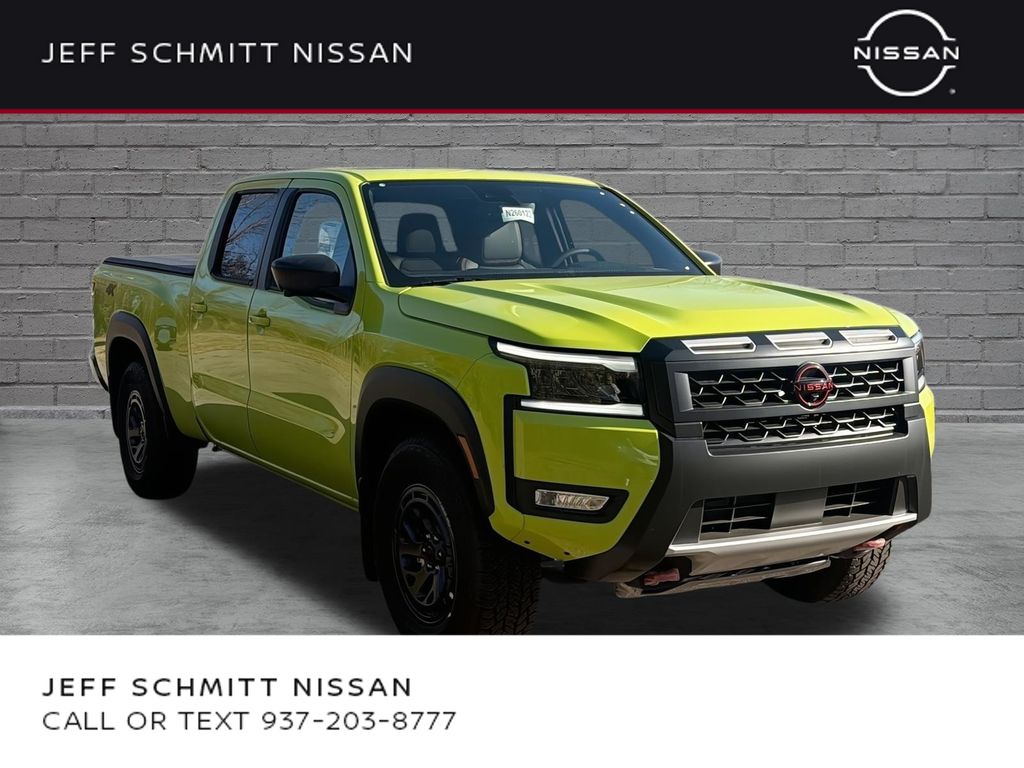 Citrus Strike 2026 Nissan Frontier Pickup Truck Four-Wheel Drive 9-Speed Automatic Overdrive
