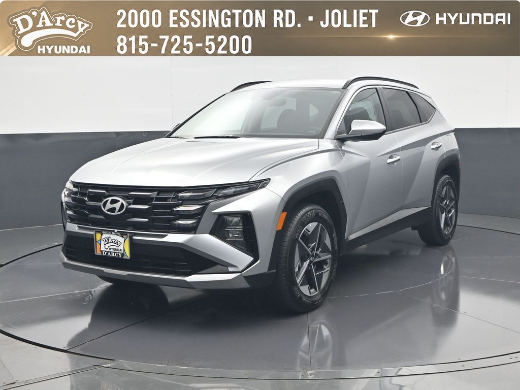 Shimmering Silver 2026 Hyundai Tucson SUV / Crossover All-Wheel Drive 8-Speed Automatic