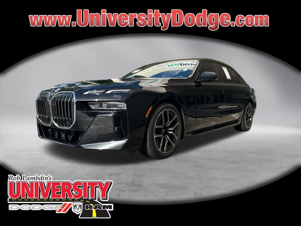 Black Sapphire Metallic 2025 BMW 7 Series 740i RWD Sedan Rear-Wheel Drive 8-Speed Automatic