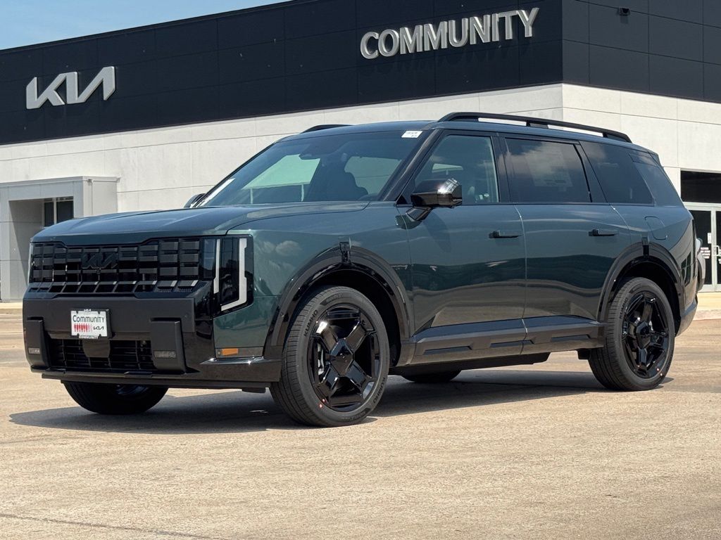 2027 Kia Telluride Hybrid SX Prestige Green at Joe Myers Mazda Kia