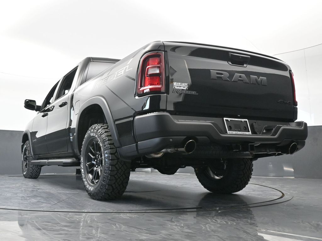 New 2026 Diamond Black Crystal Pearlcoat Ram Rebel image 58