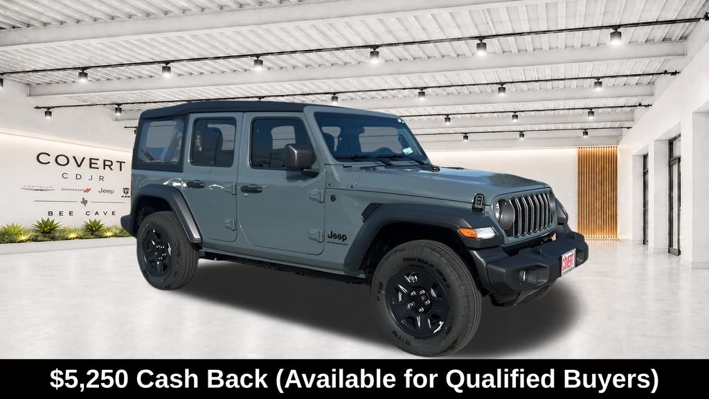 Anvil Clearcoat 2026 Jeep Wrangler SUV / Crossover Four-Wheel Drive 8-Speed Automatic
