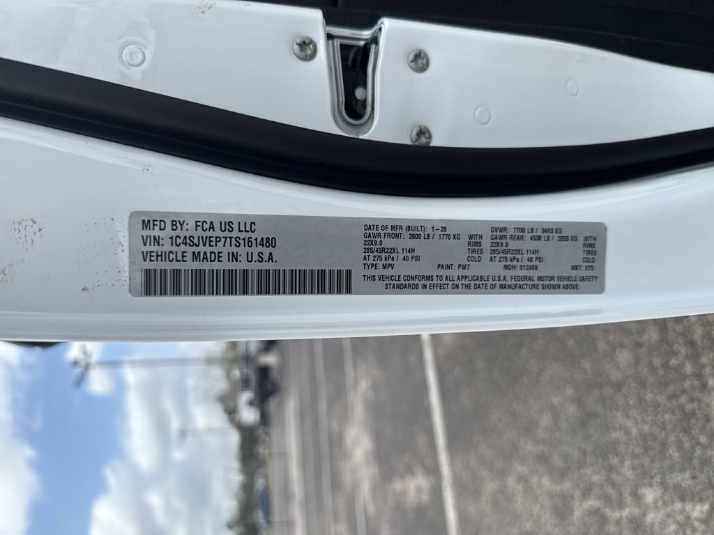 2026 Jeep Grand Wagoneer Summit Obsidian White at Texan Dodge Chrysler Jeep Ram