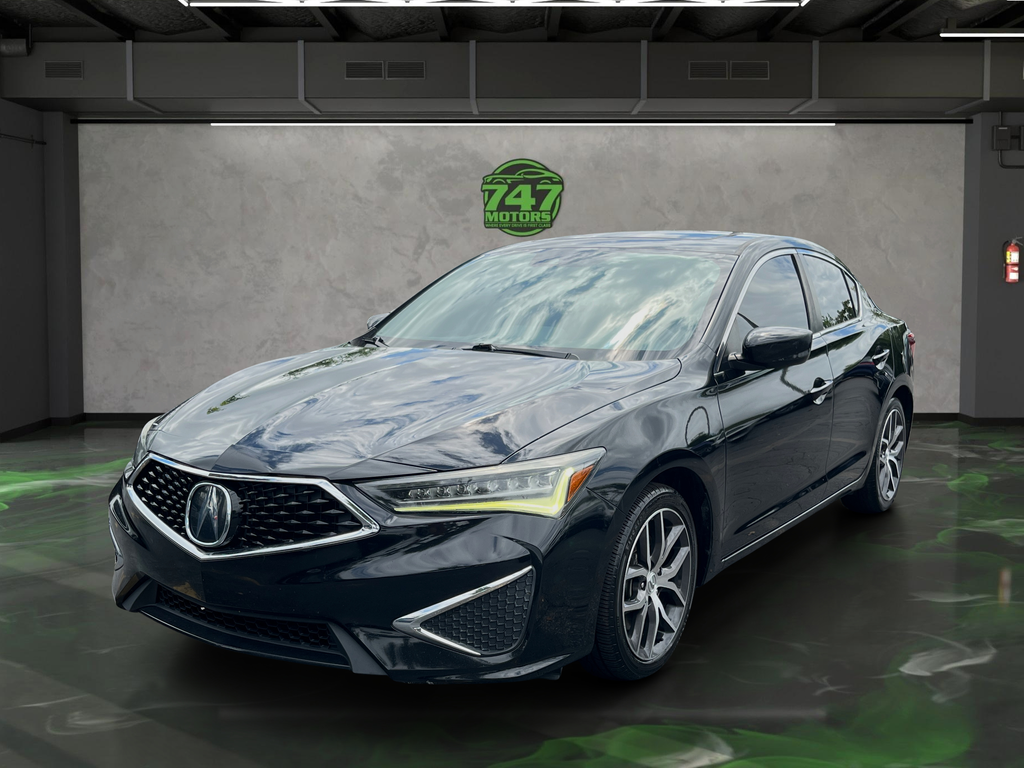 Black 2020 Acura ILX FWD with Premium Package Sedan Front-Wheel Drive 8-Speed Dual Clutch