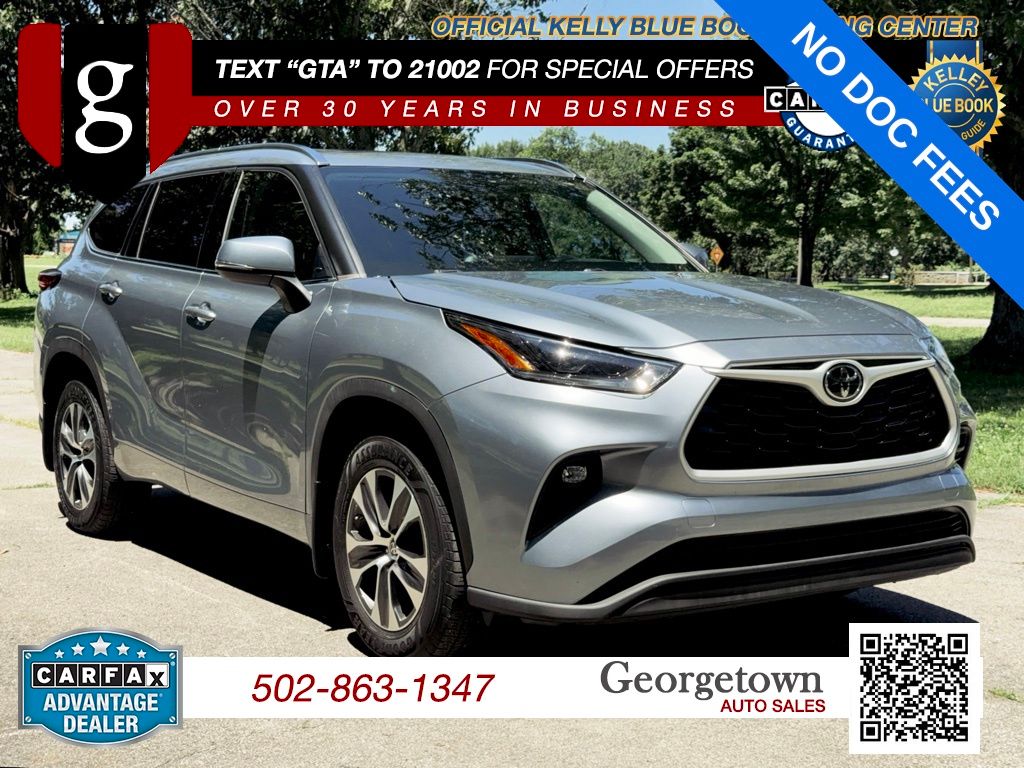 Moon Dust 2021 Toyota Highlander SUV / Crossover All-Wheel Drive 8-Speed Automatic