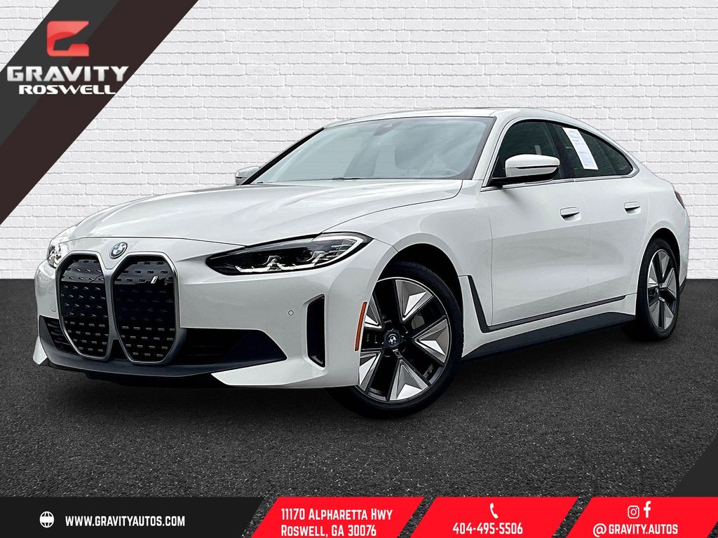 Alpine White 2023 BMW i4 Sedan Rear-Wheel Drive Automatic
