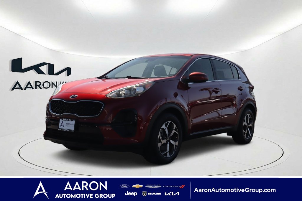 Hyper Red 2021 Kia Sportage SUV / Crossover Front-Wheel Drive 6-Speed Automatic Overdrive