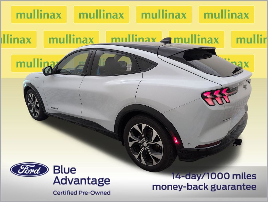 2022 White Metallic Ford Mustang Mach-E Premium AWD SUV