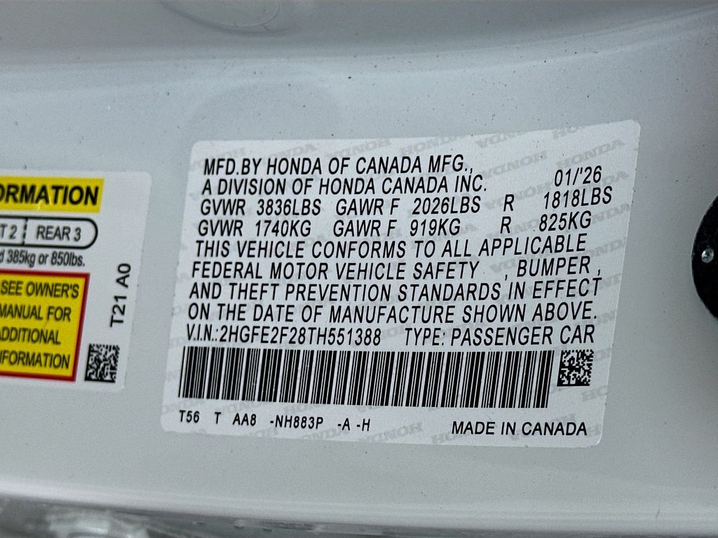 Thumbnail: 2026 Honda Civic - 22