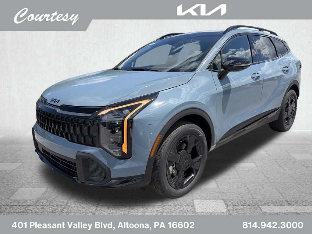 Heritage Blue 2026 Kia Sportage Hybrid SUV / Crossover All-Wheel Drive 6-Speed Automatic