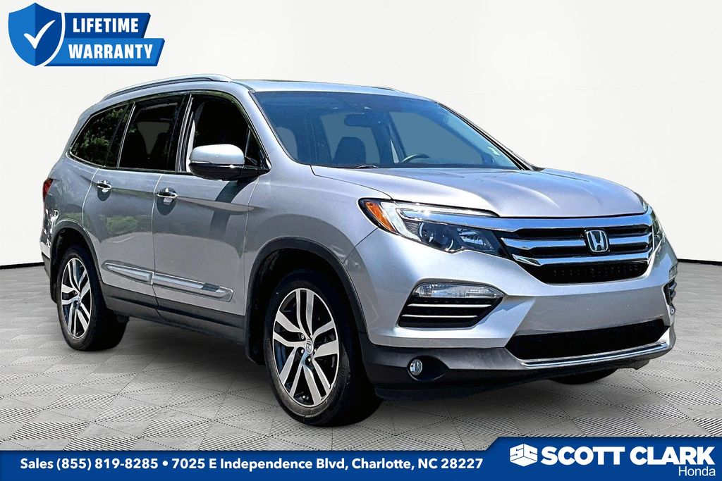 Lunar Silver Metallic 2018 Honda Pilot Elite AWD SUV / Crossover All-Wheel Drive 9-Speed Automatic