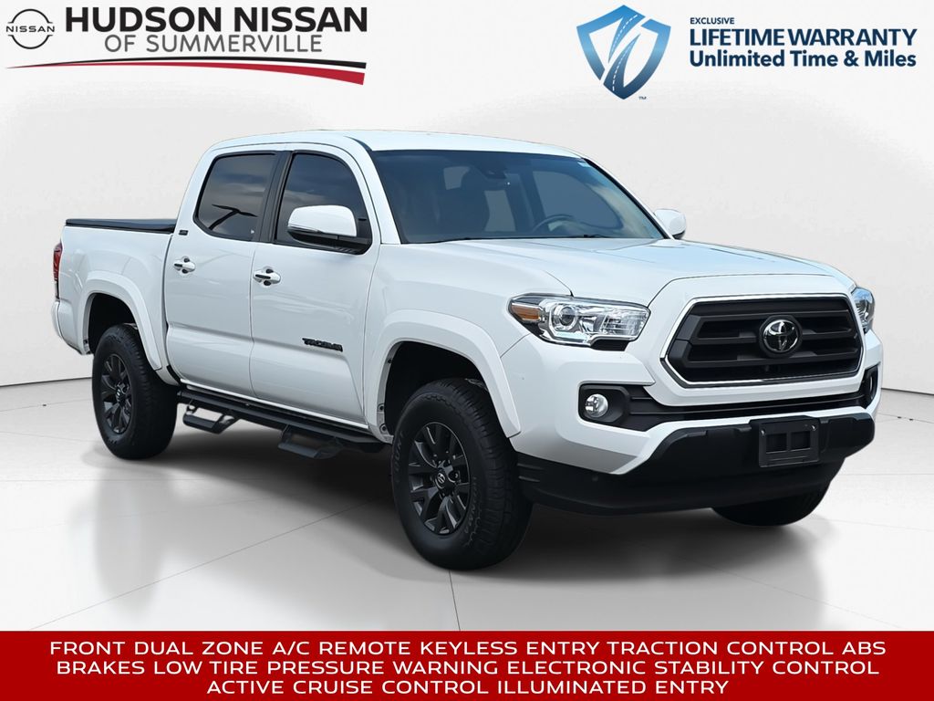 2022 White Toyota Tacoma 2WD SR5 Truck