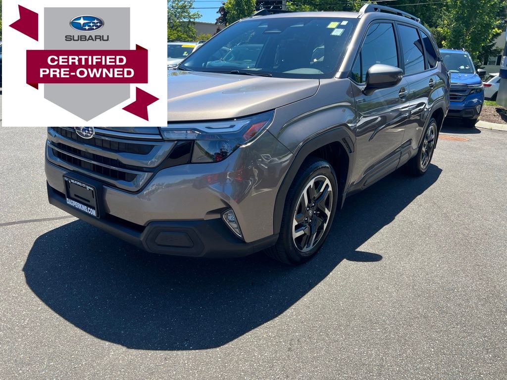 Brilliant Bronze Metallic 2025 Subaru Forester Hybrid SUV / Crossover All-Wheel Drive Continuously Variable Transmission
