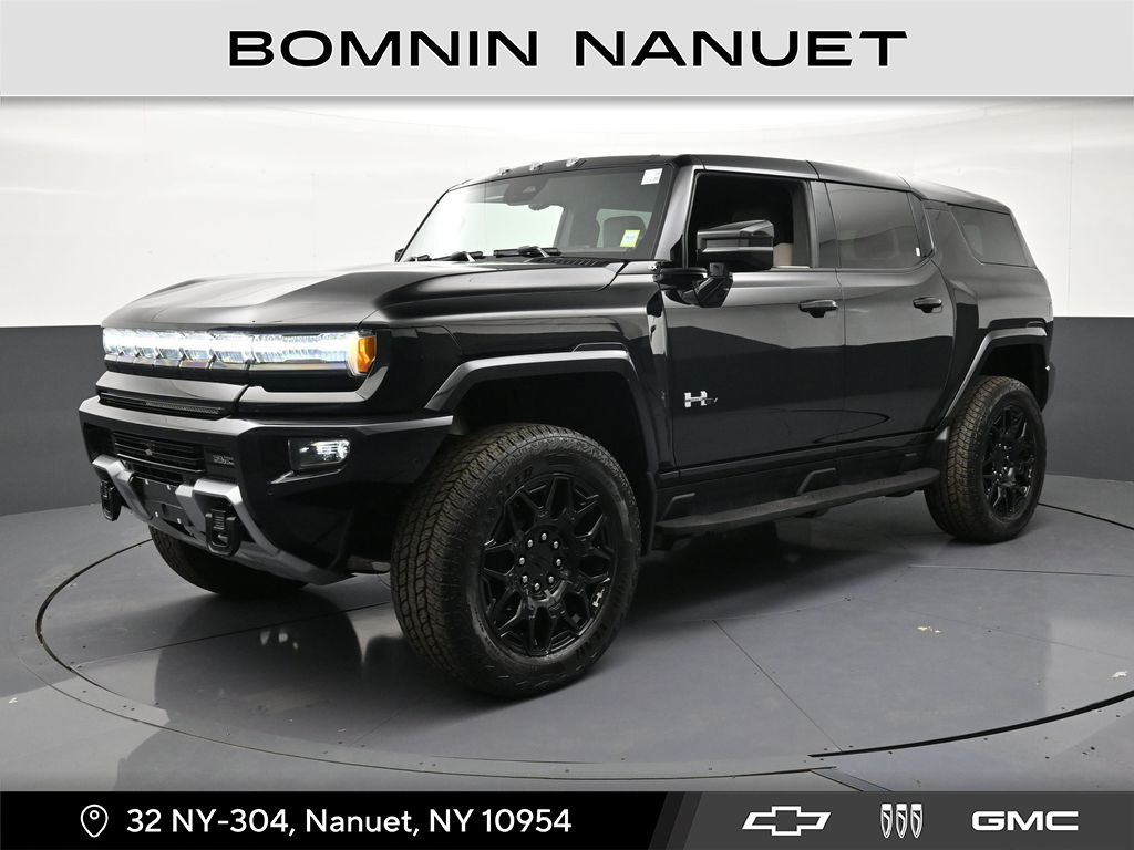 Black 2026 GMC Hummer EV SUV 2X AWD SUV / Crossover All-Wheel Drive 1-Speed Automatic