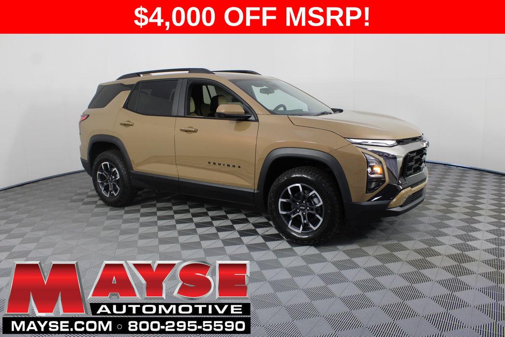 Autumn Harvest Metallic 2027 Chevrolet Equinox SUV / Crossover Front-Wheel Drive 8-Speed Automatic