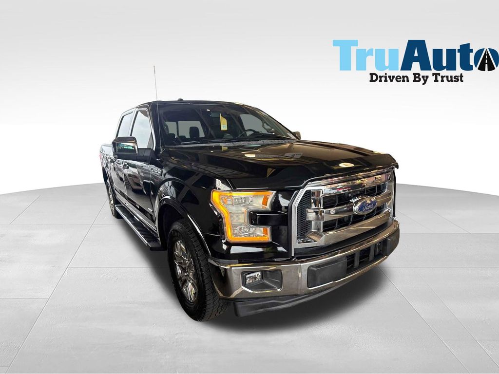Shadow Black 2016 Ford F-150 Pickup Truck Four-Wheel Drive 6-Speed Automatic