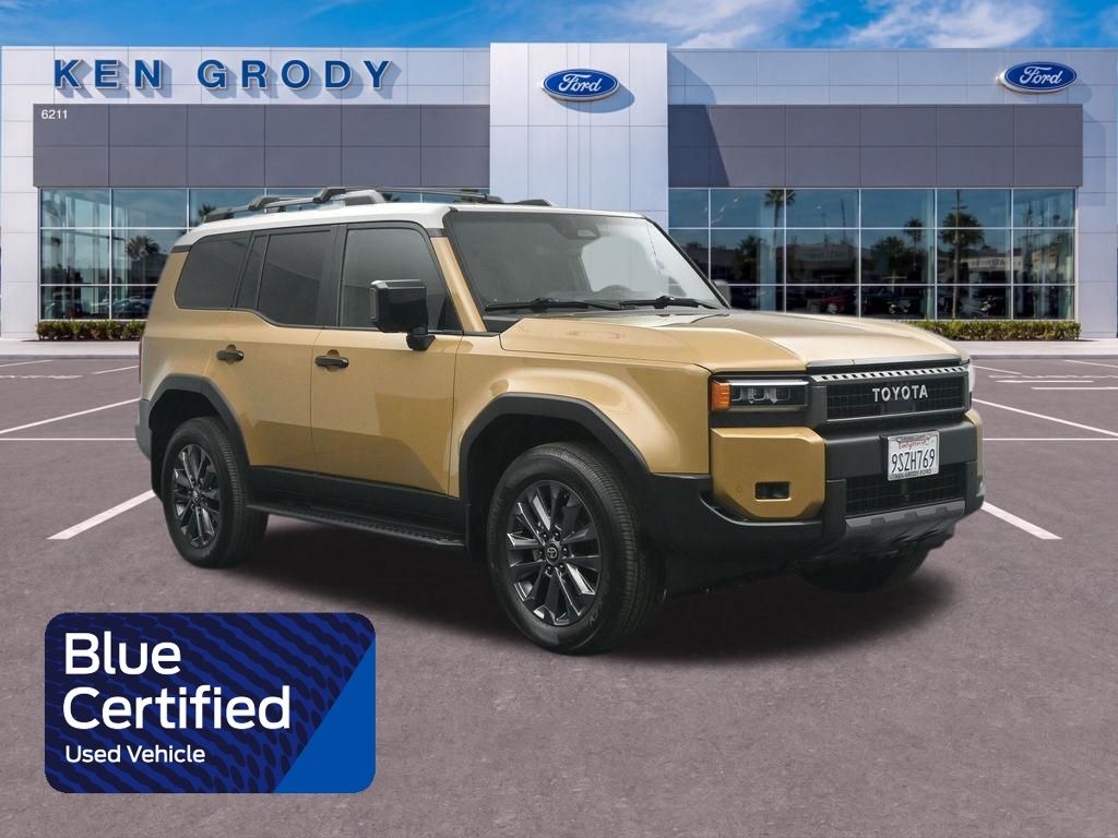 Trail Dust/Gray Scape 2025 Toyota Land Cruiser SUV / Crossover Four-Wheel Drive 8-Speed Automatic