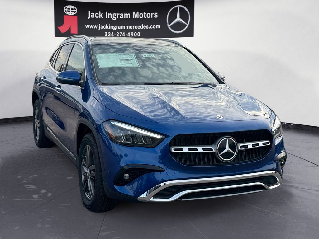 new 2025 Mercedes-Benz GLA car, priced at $47,510