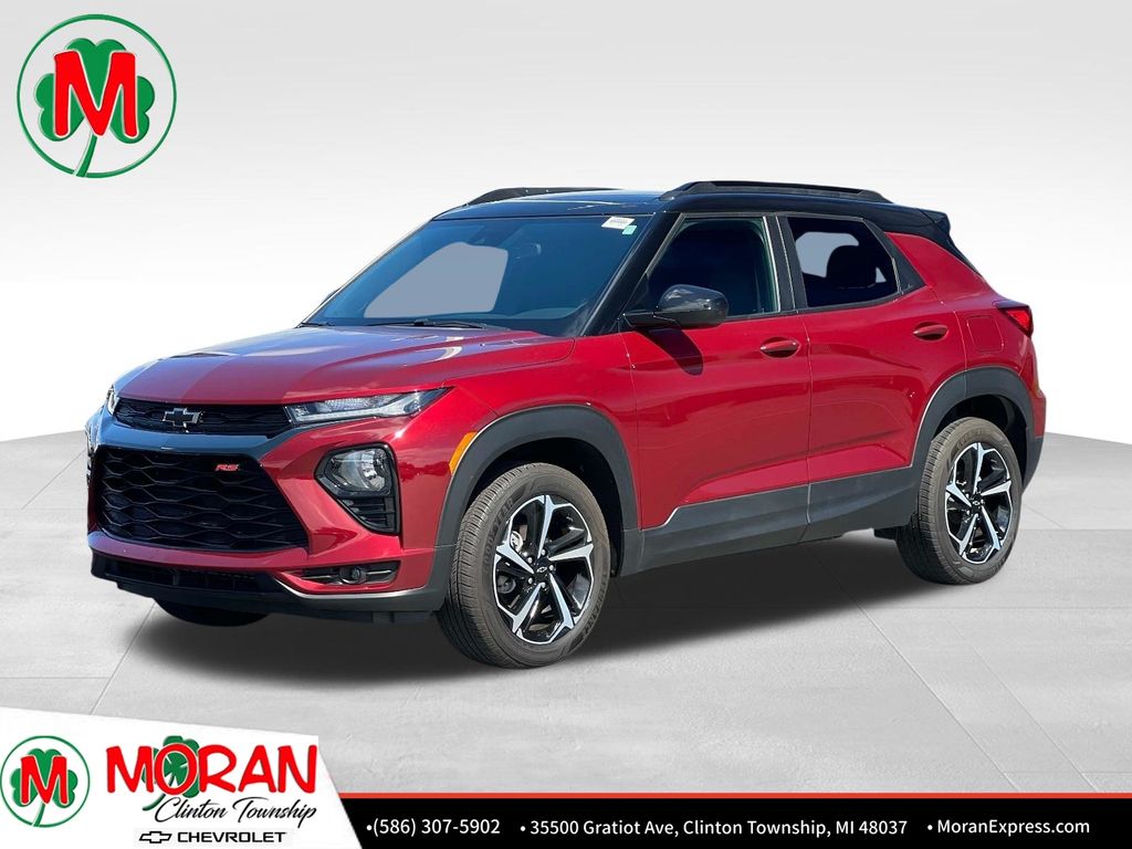 Red (Crimson) 2023 Chevrolet Trailblazer RS AWD SUV / Crossover Four-Wheel Drive 9-Speed Automatic