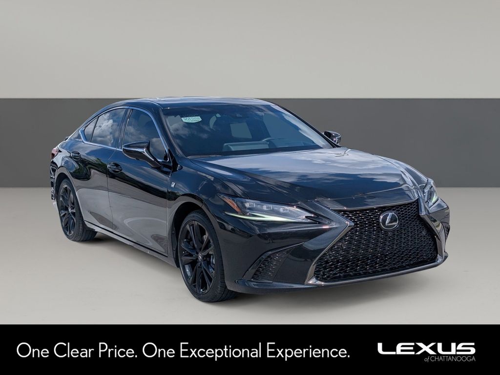 Black (Caviar) 2024 Lexus ES Sedan 8-Speed Automatic