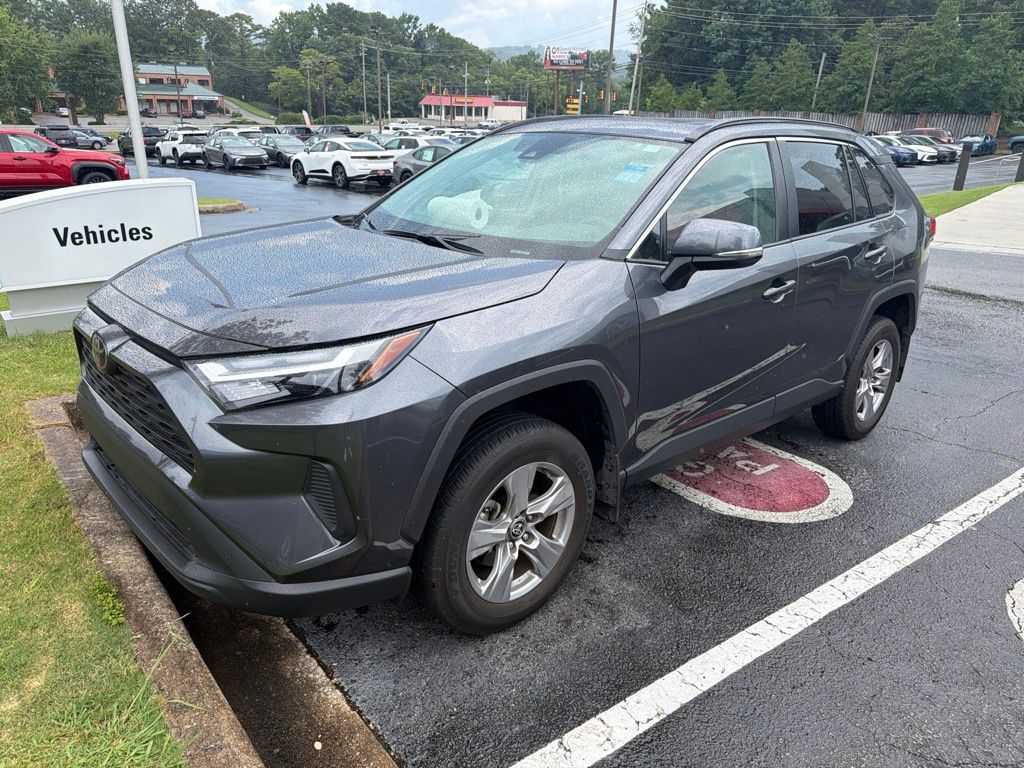 Magnetic Gray Metallic 2025 Toyota RAV4 SUV / Crossover Front-Wheel Drive 8-Speed Automatic