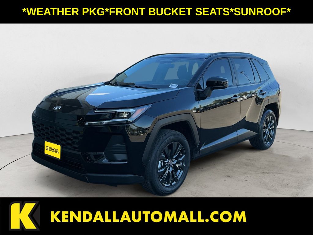 Midnight Black Metallic 2026 Toyota RAV4 SUV / Crossover All-Wheel Drive Continuously Variable Transmission