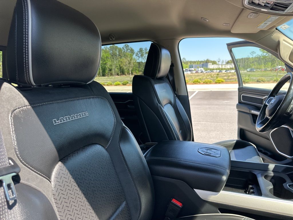 2021 Bright White Clearcoat Ram 1500 Laramie 4X4 Truck