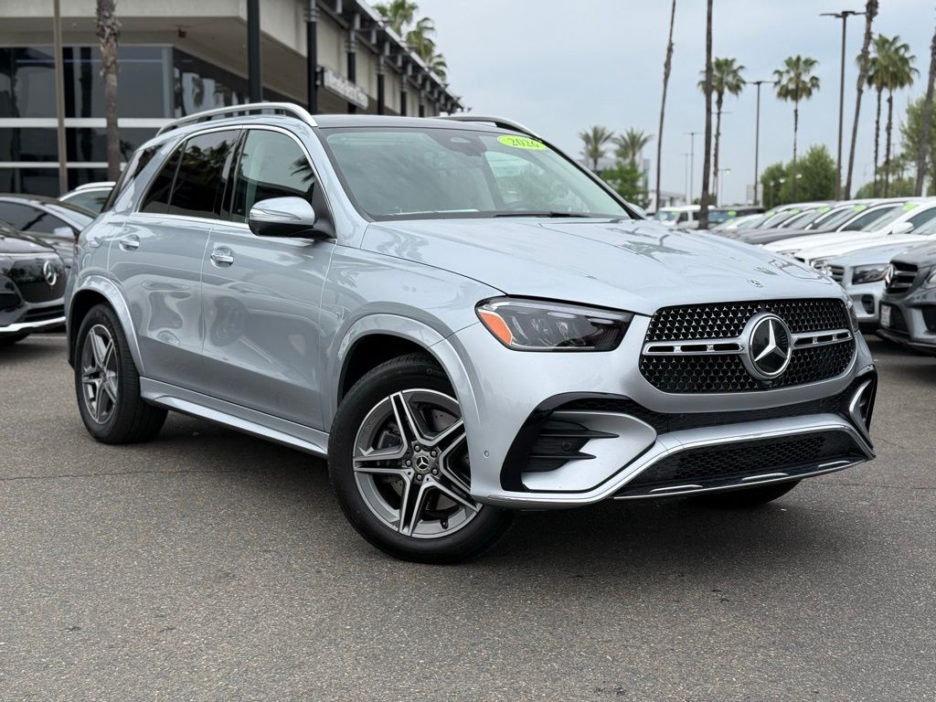 Cirrus Silver 2026 Mercedes-Benz GLE 450 4MATIC SUV / Crossover All-Wheel Drive 9-Speed Automatic