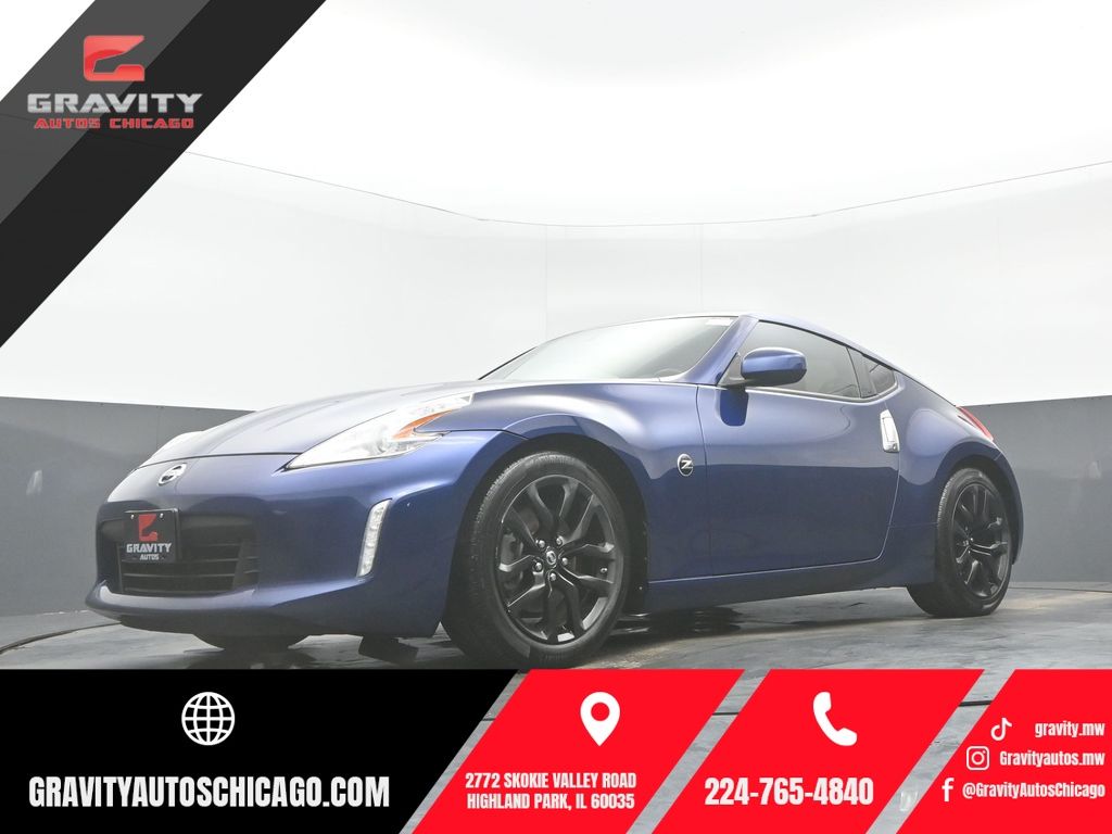 Deep Blue Pearl 2017 Nissan 370Z Coupe Rear-Wheel Drive 6-Speed Manual