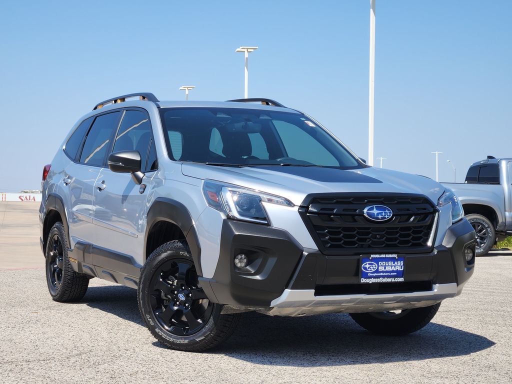 Ice Silver Metallic 2023 Subaru Forester SUV / Crossover All-Wheel Drive Continuously Variable Transmission