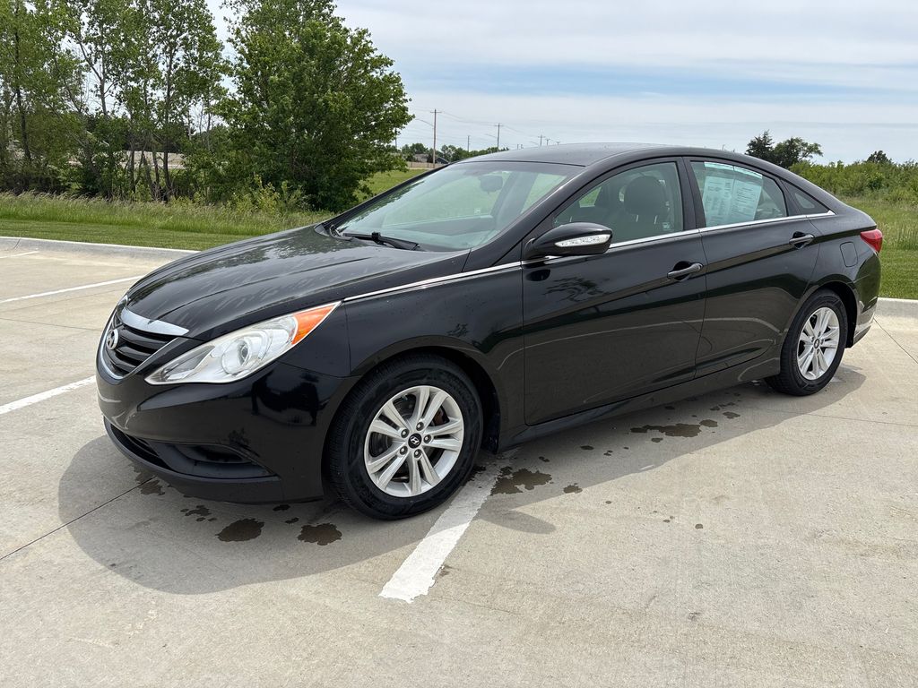 Phantom Black Metallic 2014 Hyundai Sonata GLS FWD Sedan Front-Wheel Drive 6-Speed Automatic