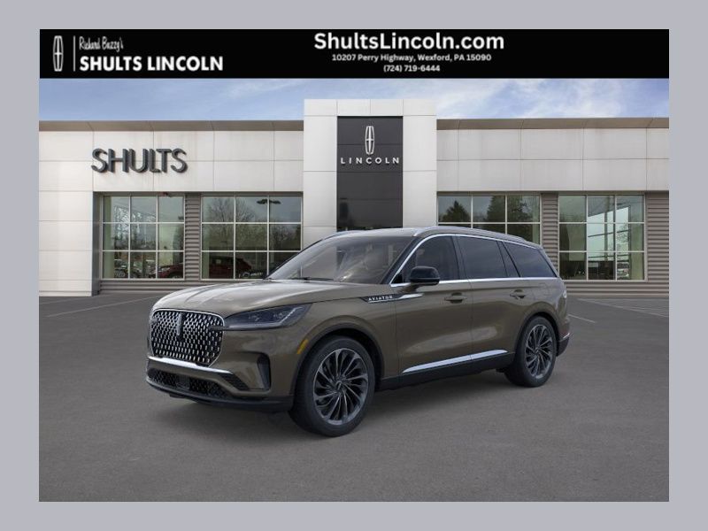 Harbor Gray 2025 Lincoln Aviator Reserve AWD SUV / Crossover All-Wheel Drive Automatic