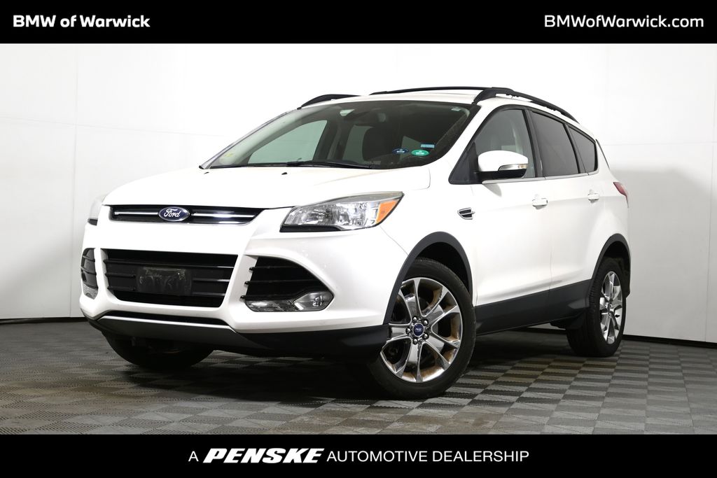 White Platinum Tricoat 2013 Ford Escape SEL AWD SUV / Crossover All-Wheel Drive 6-Speed Automatic