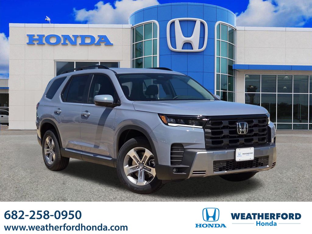 Gray 2026 Honda Pilot EX-L FWD SUV / Crossover Front-Wheel Drive Automatic