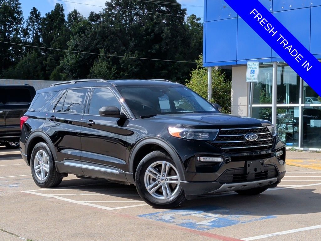 Black Metallic 2024 Ford Explorer SUV / Crossover Rear-Wheel Drive Automatic
